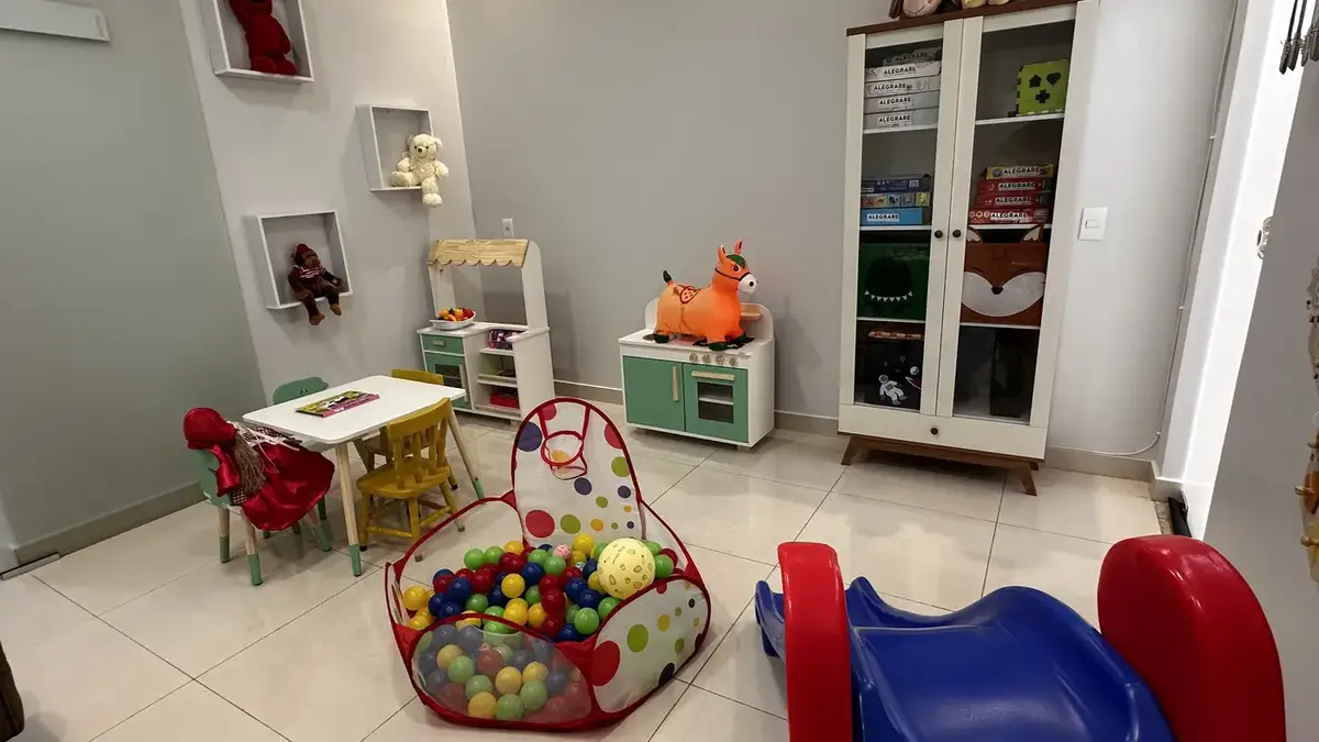 Ambiente lúdico da Clínica Alegrare